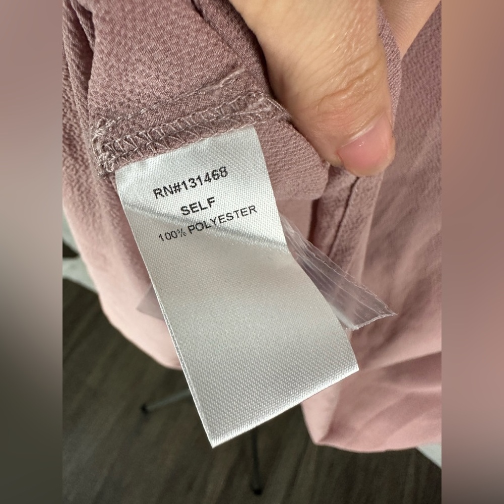 Vici Collection Pink Balloon Sleeve Button-Up Top Size Small (2-4) NWT - Picture 8 of 11